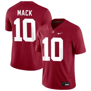 Men Alabama Crimson Tide #10 Austin Mack Crimson NCAA College Football Jersey 419293-488