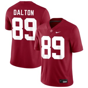 Men Alabama Crimson Tide #89 Brody Dalton Crimson Game College Football Jerseys 332863-574