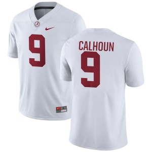 Men Alabama Crimson Tide #9 Cameron Calhoun White 2025 College Football Jerseys 978929-893
