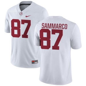 Men Alabama Crimson Tide #85 Jack Sammarco White 2025-26 College Football Jersey 505084-196
