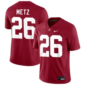 Men Alabama Crimson Tide #26 Luke Metz Crimson 2025 College Football Jerseys 831106-702