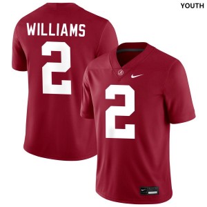 Youth Alabama Crimson Tide #2 Ryan Williams Crimson Player College Football Jersey 258086-398