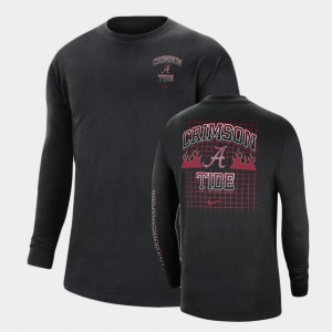 Men's Alabama Crimson Tide Black Tour Max 90 T-Shirt 295014-619