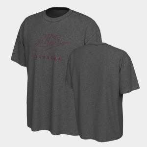 Men's Alabama Crimson Tide Charcoal Washed Max90 T-Shirt 391449-491
