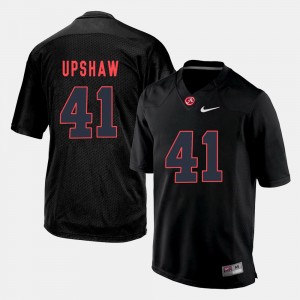 Men's Alabama Crimson Tide #41 Courtney Upshaw Black College Football Jersey 334529-576
