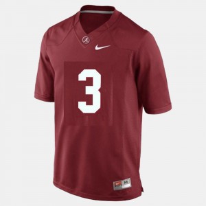Men's Alabama Crimson Tide #3 Trent Richardson Red College Football Jersey 521897-162