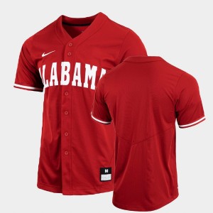 Men's Alabama Crimson Tide Custom Crimson Replica College Baseball Jersey 751496-721