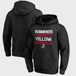 Men's Alabama Crimson Tide Black Hometown Collection Rammer Jammer Bowl Game Hoodie 189021-362