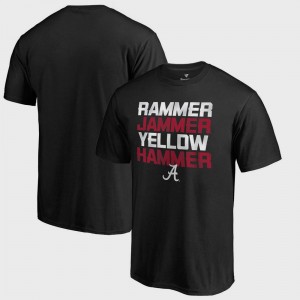 Men's Alabama Crimson Tide Black Hometown Collection Rammer Jammer Bowl Game T-Shirt 303780-714