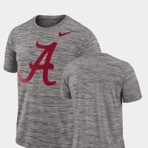 Men's Alabama Crimson Tide Charcoal Performance 2018 Player Travel Legend T-Shirt 275680-914
