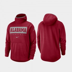 Men's Alabama Crimson Tide Crimson Basketball Spotlight Hoodie 958585-382