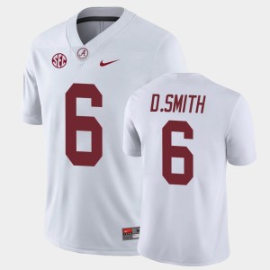 Men's Alabama Crimson Tide #6 DeVonta Smith White College Football Game Jersey 878478-483