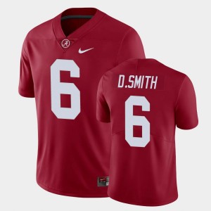 Men's Alabama Crimson Tide #6 DeVonta Smith Crimson Limited Jersey 652651-172