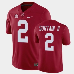 Men's Alabama Crimson Tide #2 Patrick Surtain II Crimson College Football Game Jersey 740433-712