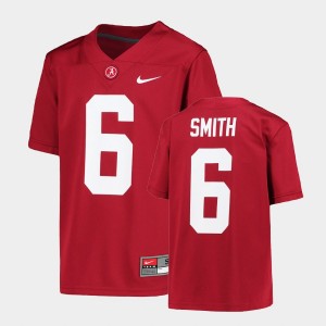 Youth Alabama Crimson Tide #6 DeVonta Smith Crimson Alumni College Football Jersey 595052-911