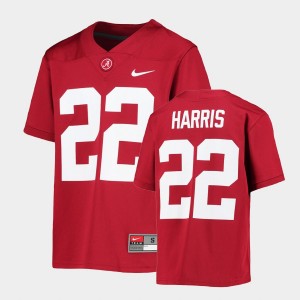 Youth Alabama Crimson Tide #22 Najee Harris Crimson Alumni College Football Jersey 327540-313