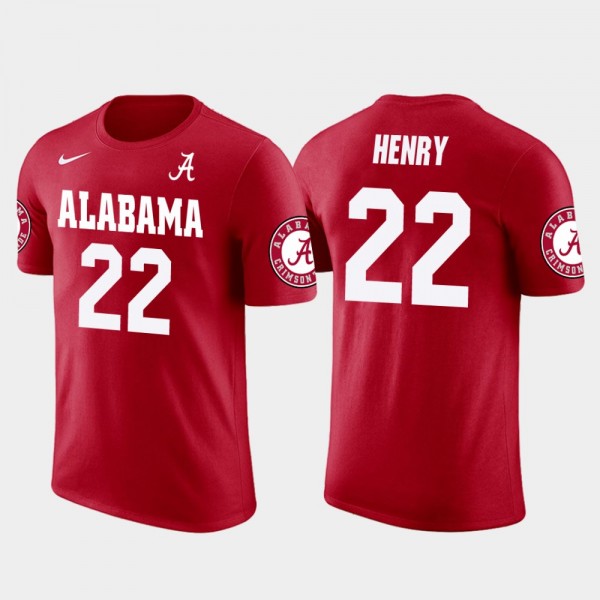 Red derrick henry jersey top